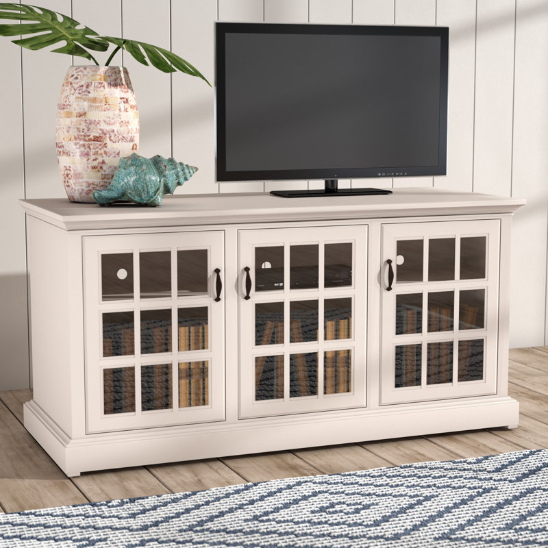 Shreyas Unfinished TV Stand for TVs up to 70", European Coffee