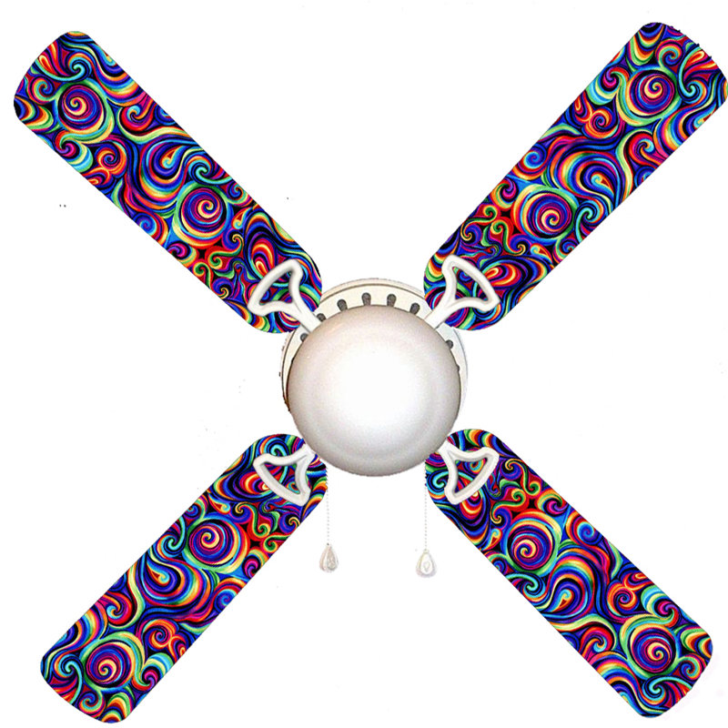 Ventilateur de plafond 4 pales 42 "