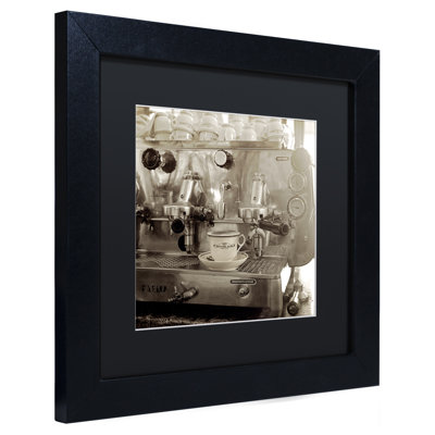 Alan Blaustein, «Tuscany Caffe I», reproduction de photo encadrée