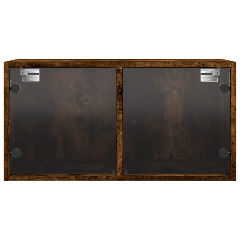 Mataio Rectangle Accent Cabinet, Smoked Oak