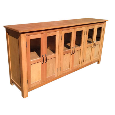 Mahogany 6 Door Old World Buffet by Winston Porter