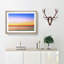 Sunset upon the Horizon in Abstract - Picture Frame Painting Print-55617060-55617061