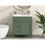Meuble-lavabo moderne avec lavabo supérieur, 2 tiroirs et un tiroir basculant-1945141715