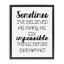 Six Six Story Story, citation encadrée sur toile flottante par Ashley Calhoun-837772920-824572891