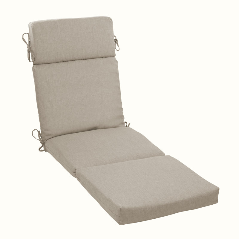 Coussin de chaise longue d'extérieur Arte Selections Oceantex, Brun clair