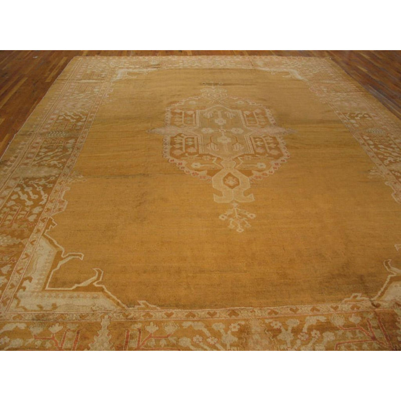 One-of-a-Kind 11'2" x 15'9" Round Hand Knotted Area Rug