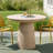 Tithi Round Concrete and Stone Bistro Table-100760173
