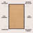 Locklin Farmhouse Cottage Border Jute Natural/Navy Rug-629956418