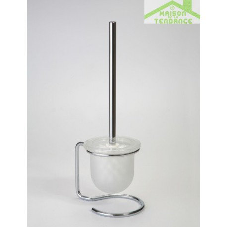 Neo Free-Standing Toilet Brush, Silver Grey