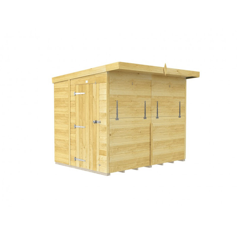 8 x 6 Outdoor Timber Garden Bar