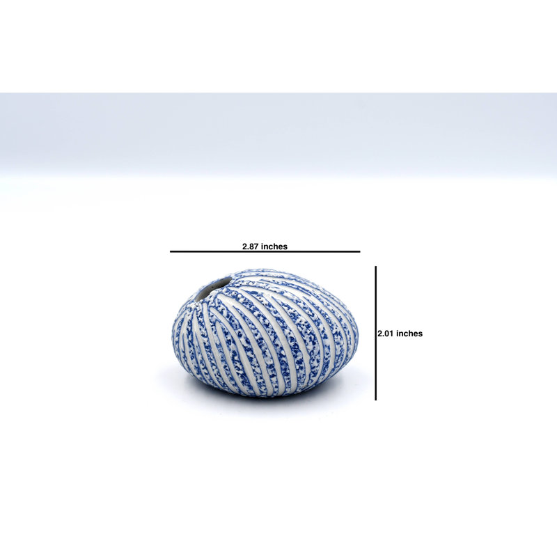 Vase de table Becklynn, Bleu, H 2 po x l 2,9 po x P 2,2 po