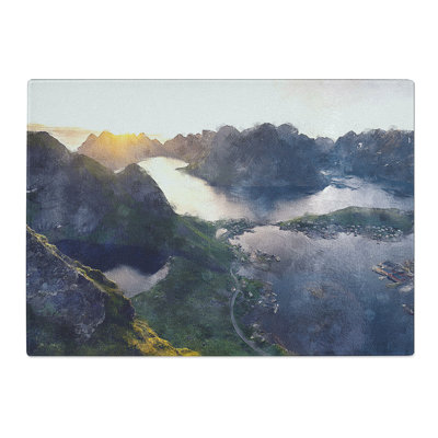 The Beauty of Norway Chopping Board