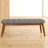 Union City Linen Upholstered Bench-964034006