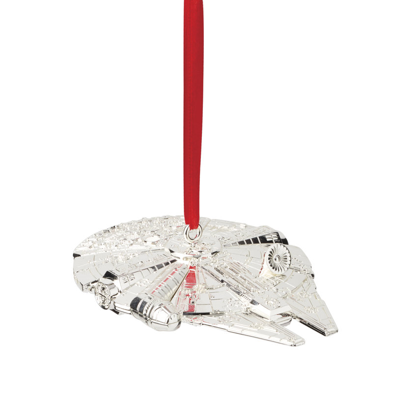 Millennium Falcon Metal Ornament