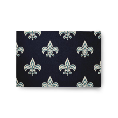 Chenille Damask Indoor Rug