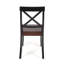 Chaise d'appoint en bois massif Gelacio-27468818