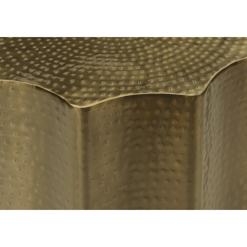 Table d'appoint, tambour, côté, bout, table de chevet, lampe, salon, chambre à coucher, métal, contemporain, moderne