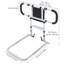 Barre de soutien de lit pliable l 20,86 po