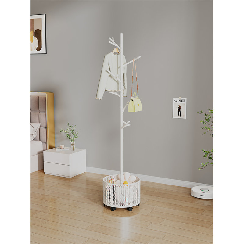 Deluxe Freestanding Clothes Drying Rack, White