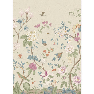 Bordure florale pelez et collez