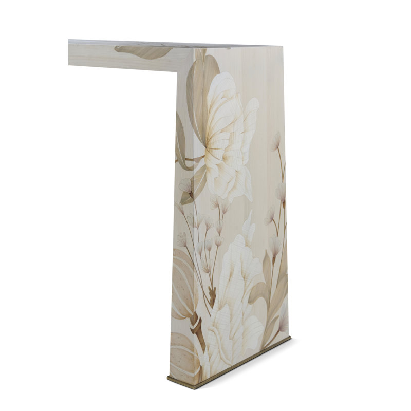 Bouquet 56.5'' W Console Table, Buttercream