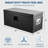 Truck Bed Tool Box Heavy Duty Steel Storage Cabinet Organizer Jobsite Chest with Hydraulic-Assisted Lid, Drill-Proof Lock & Weatherproof Rubber Seal Ring, Universal Mount for Pickup, RV, Trailer-880348623