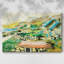 «Spring Village IV», toile tendue avec châssis-2079921233