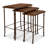 Iron Top Nesting Tables