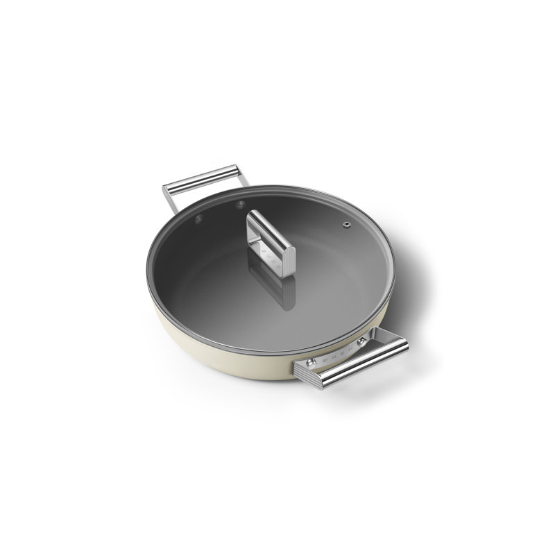 4 pte Casserole profonde avec couvercle de 11 po, Transparent