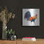 «Rooster Fireworks II» par Victoria Borges, art mural en métal, 36 po x 36 po-1780783629