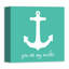 « my anchor », art sur toile Kacie