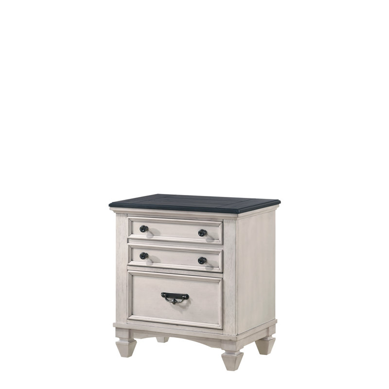 Accent Nightstand - Beige