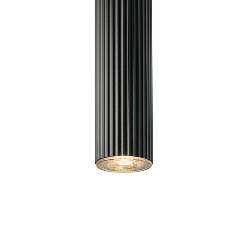 Vico 1 - Light Unique/Statement Pendant, Black, Black