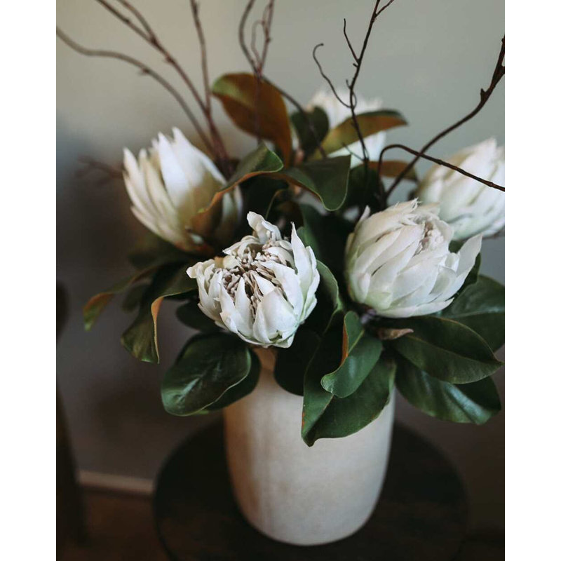 Faux Magnolia Branch
