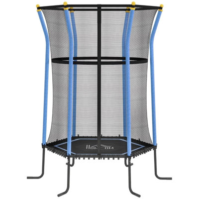 EvoNet 163.5cm Hexagon with Safety Enclosure Kid / Toddler Trampoline