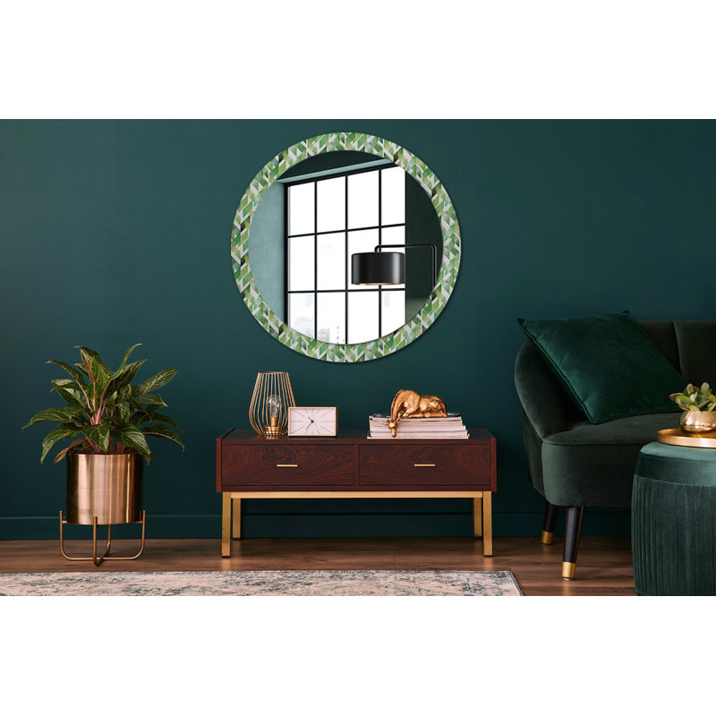 Huldar Glass Flat Wall Mirror