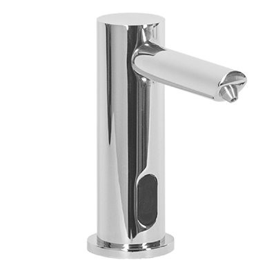 Distributeur de savon automatique sans contact Fontana, montage sur plateau, fabrication en laiton massif