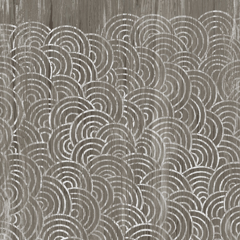 Weathered Wood Patterns I by June Erica Vess - Wrapped Canvas Painting, 51cm H x 51cm W x 3.8cm D