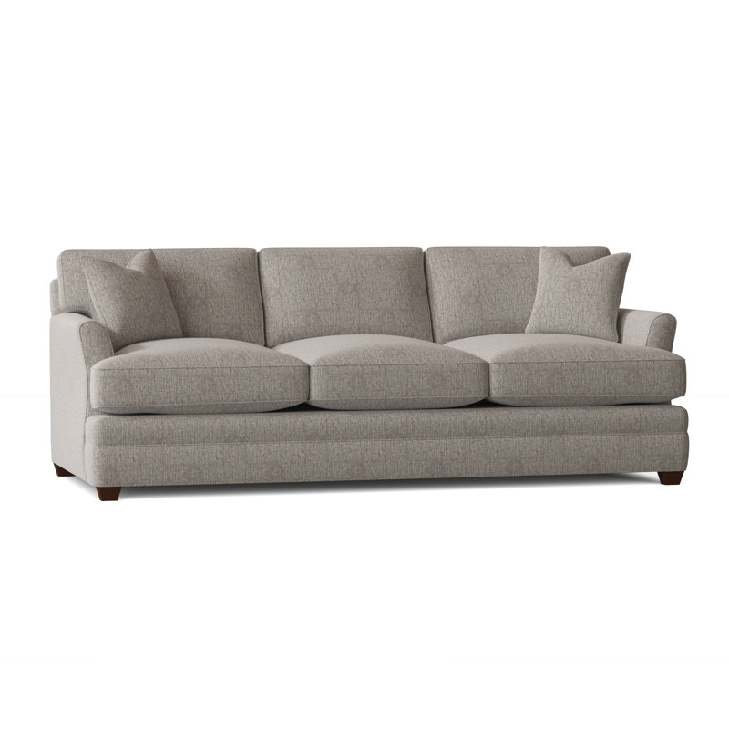 Harriss Upholstered 91'' Sofa, Drusky Twig Sustain® Basketweave