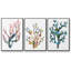 Sea Coral I, impression sur toile 3 pièces-91887645-91887644