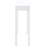 Modern Amy Console Table, Sofa Table, White