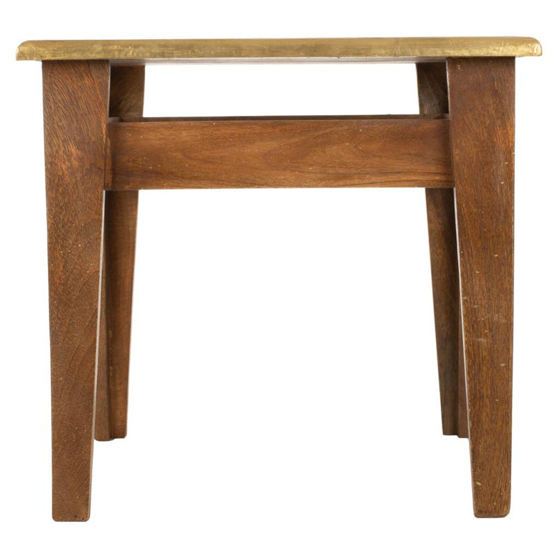 Geter Solid Wood End Table
