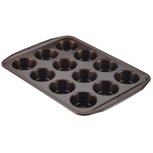 Webake 24 Cups Steel Removable Bottom Non Stick Muffin Pan Tray