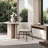 29.92"H Solid Wood Dining Chair with Cushion