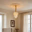 1 - Light Gold Chandelier Pendant