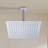 1-Spray Patterns With 2.5 GPM 9.84 In. Ceiling Mount Fixed Shower Head With Shower Arm -111875548
