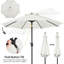 Calhaen 230cm Tilt Market Parasol-1350133014