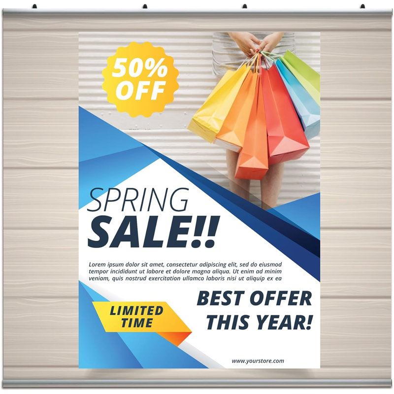 Double Sided Snap Poster