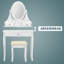 Brentford Dressing Table with Mirror