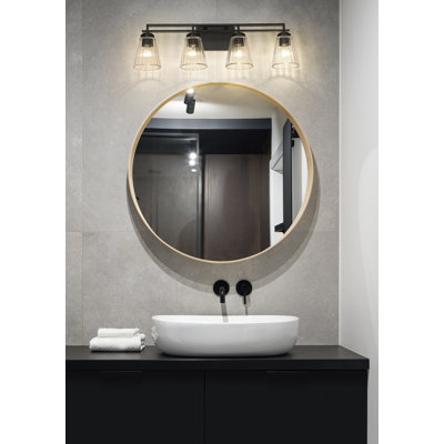 Éclairage pour meuble-lavabo à 4 lumières à intensité variable Avander